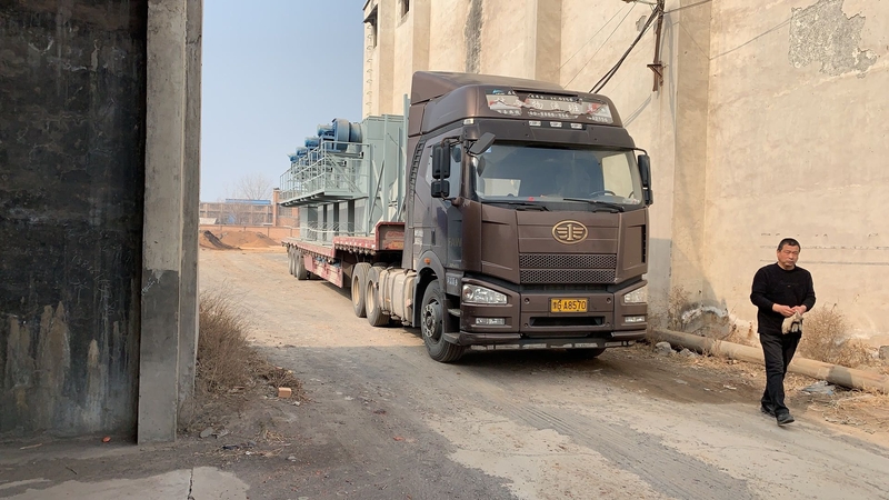 石料生产线除尘发货