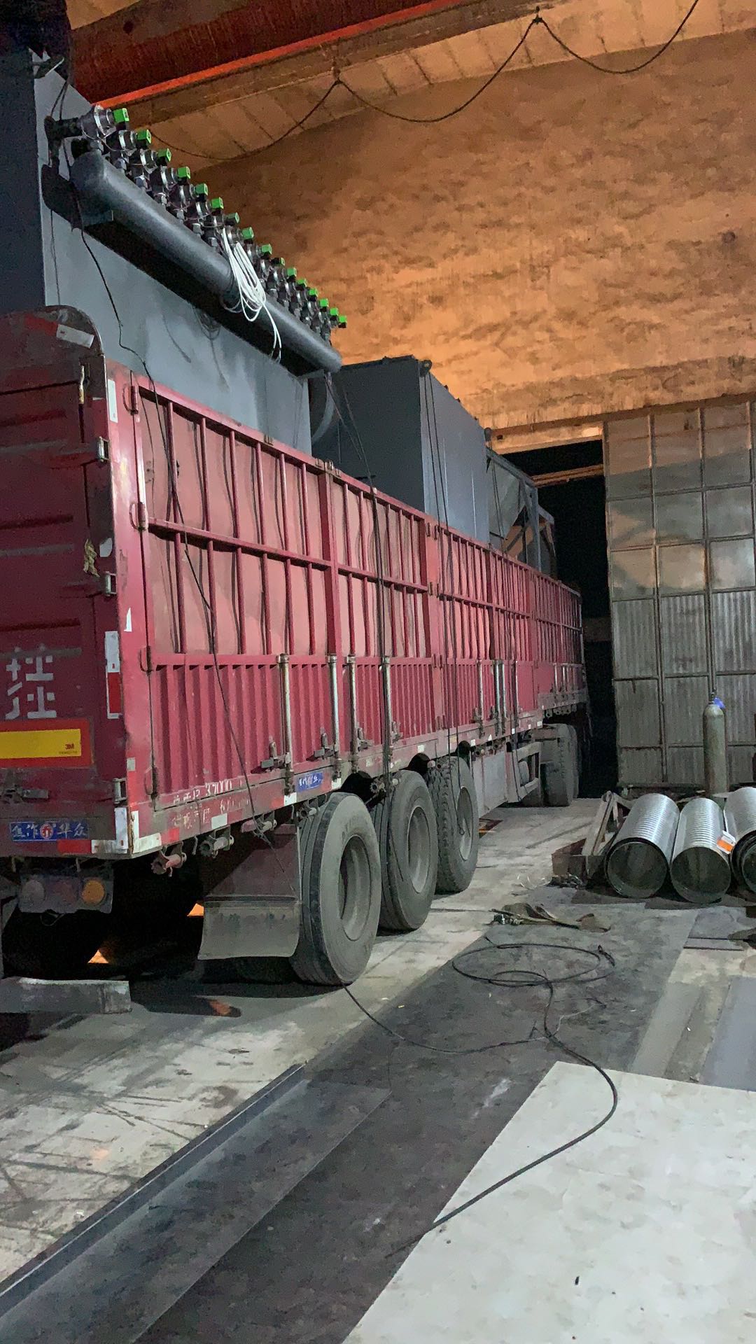 湖北除尘器两台全套发货